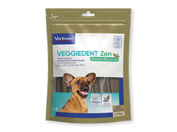 VIRBAC. Veggiedent ZEN. Tyggestænger til hunde. XS hunde under 5 kg. 15 STK